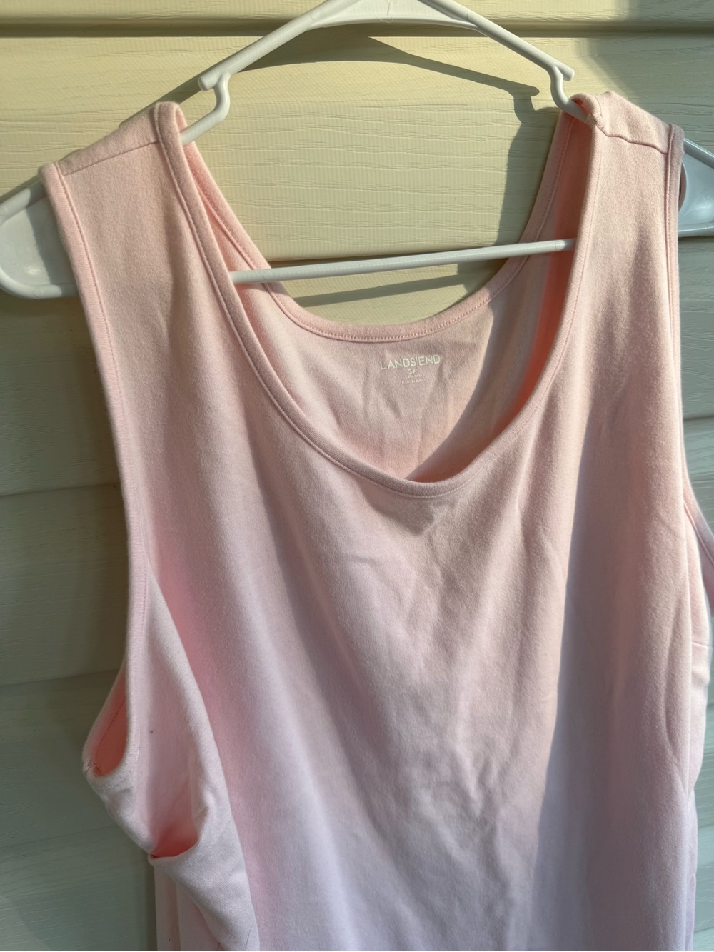 Lands' End Light Pink Women's Tank Top